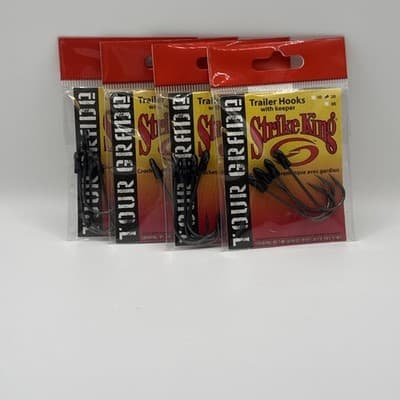 Strike King Tour Grade Trailer Hooks w/ Keeper - Thumbnail 2