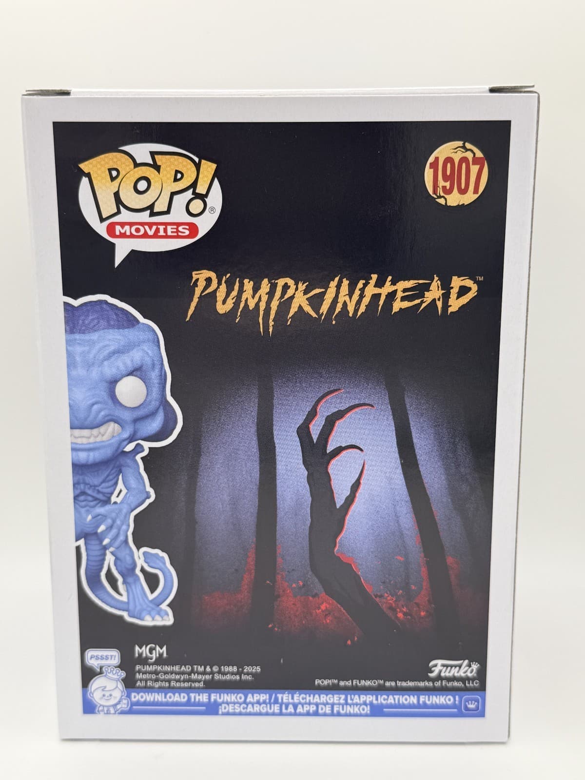 Funko Pop! Movies 1907 Pumpkinhead GITD Vinyl Figure EE Exclusive - Thumbnail 3