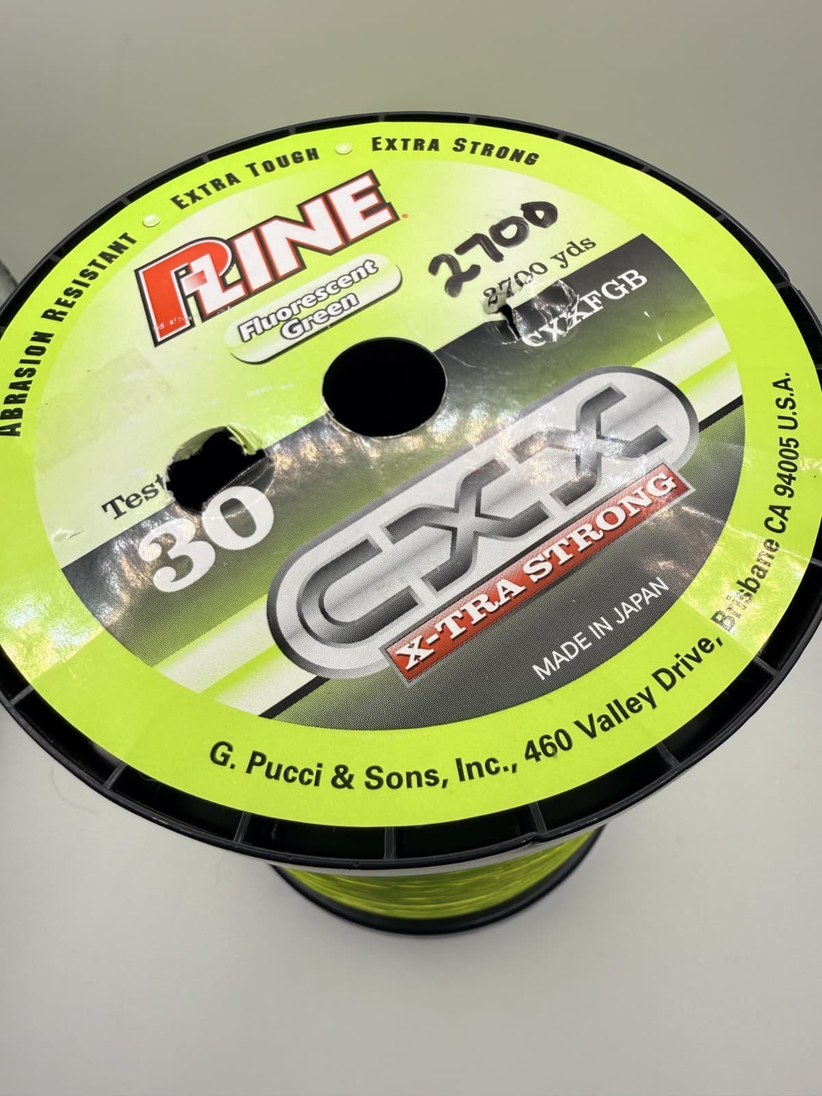 P-Line CXX Monofilament 30lb 2700yd - Thumbnail 2