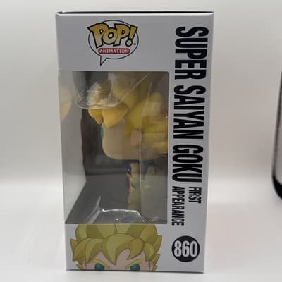 Funko Pop! Vinyl: Dragon Ball - Super Saiyan Goku (First Appearance) #860 - Thumbnail 4