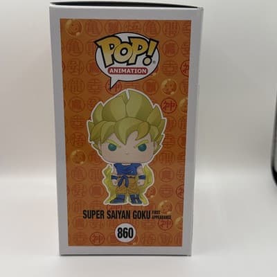 Funko Pop! Vinyl: Dragon Ball - Super Saiyan Goku (First Appearance) #860 - Thumbnail 2