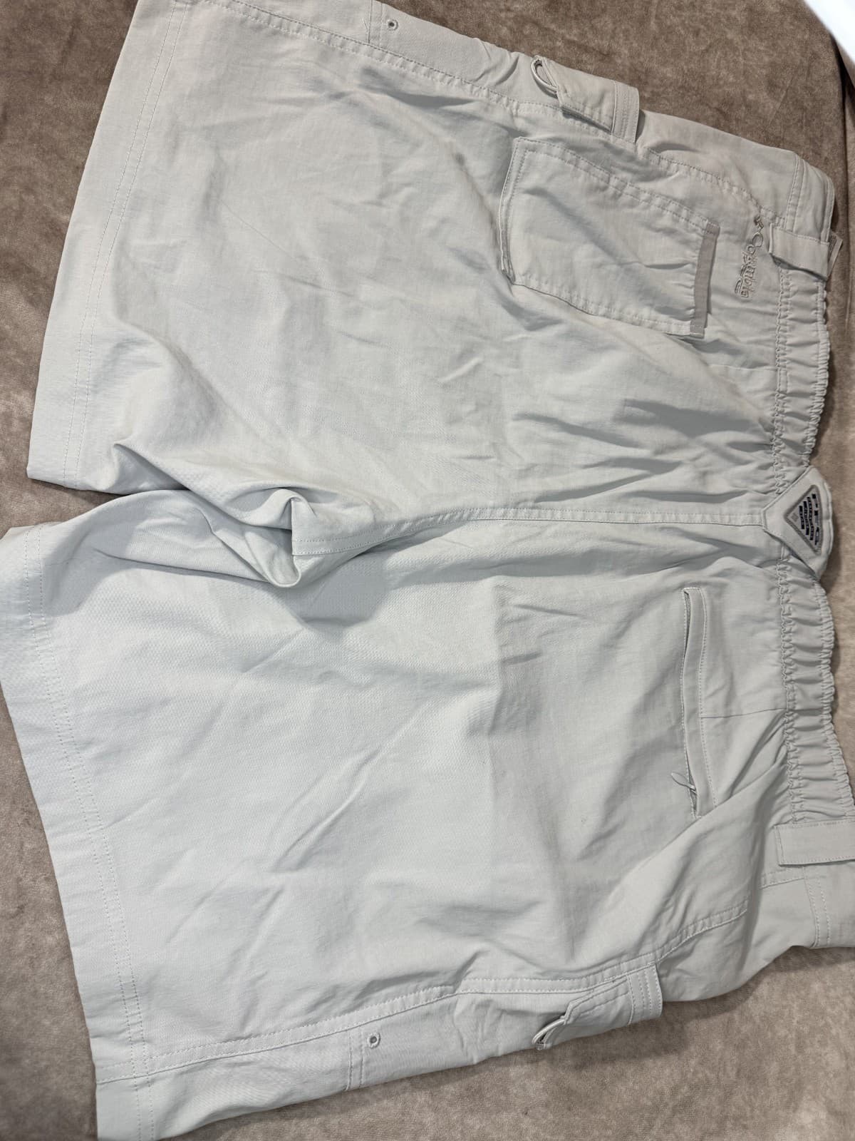 Columbia PFG Shorts Slate colored XXL Omni Shield - Thumbnail 6