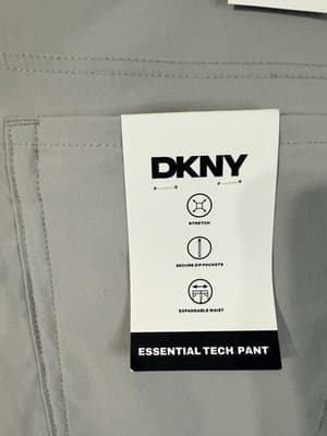DKNY Men’s Slack Gray NWT Size 38x30 - Thumbnail 4