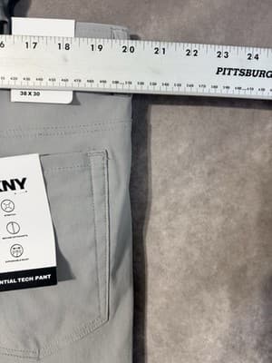 DKNY Men’s Slack Gray NWT Size 38x30 - Thumbnail 5