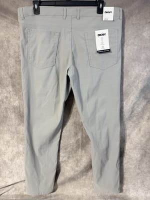 DKNY Men’s Slack Gray NWT Size 38x30 - Thumbnail 2