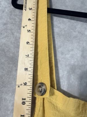 Shien Teen Mustard Yellow Overall Shorts. 16Y (M) - Thumbnail 7