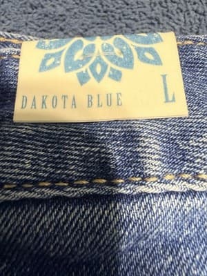 NWT Dakota Blue Pleated Cut Off Jean Skirt - Thumbnail 3