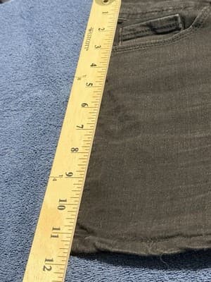 Silver Crush Black Jean Shorts Women’s 11 - Thumbnail 5