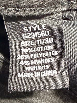 Silver Crush Black Jean Shorts Women’s 11 - Thumbnail 4