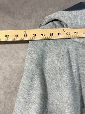 Classic Brand Gray Reversible Jacket With Hood Unisex - Thumbnail 8