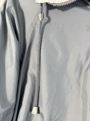 Classic Brand Gray Reversible Jacket With Hood Unisex - Thumbnail 4