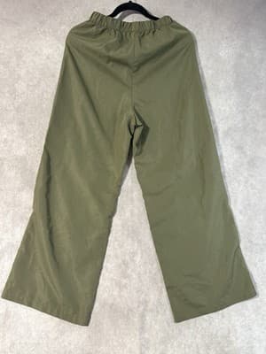 Shien Teen Army Green Pleated Leg Pants Size 16Y - Thumbnail 2