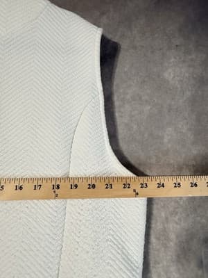 Cathy Daniels Ivory Quilted Zip-up Vest with Pockets Size 2XL - Thumbnail 7