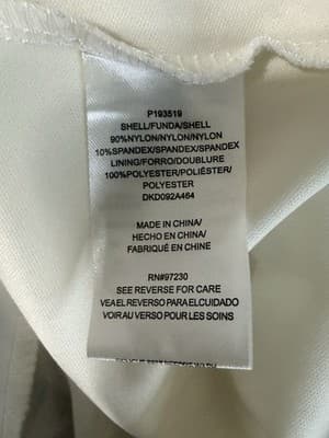 Almost Famous White Lace Off The Shoulder Hi Low Dress Women’s Size M - Thumbnail 6