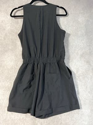 Avia Black Zip Up Women’s Romper Size XS - Thumbnail 2