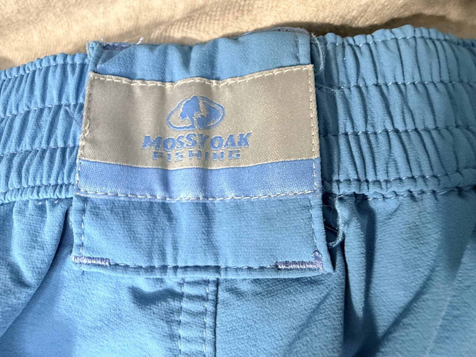 Mossy Oak Men’s Athletic Fishing Shorts Size XXL Blue Outdoor Summer - Thumbnail 3