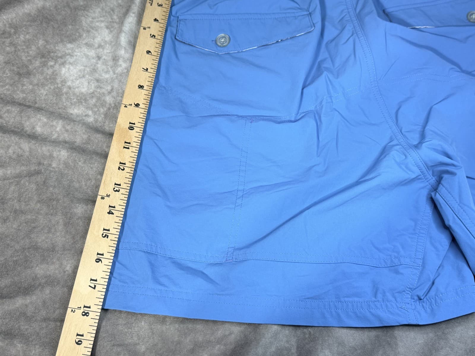 Mossy Oak Men’s Athletic Fishing Shorts Size XXL Blue Outdoor Summer - Thumbnail 6