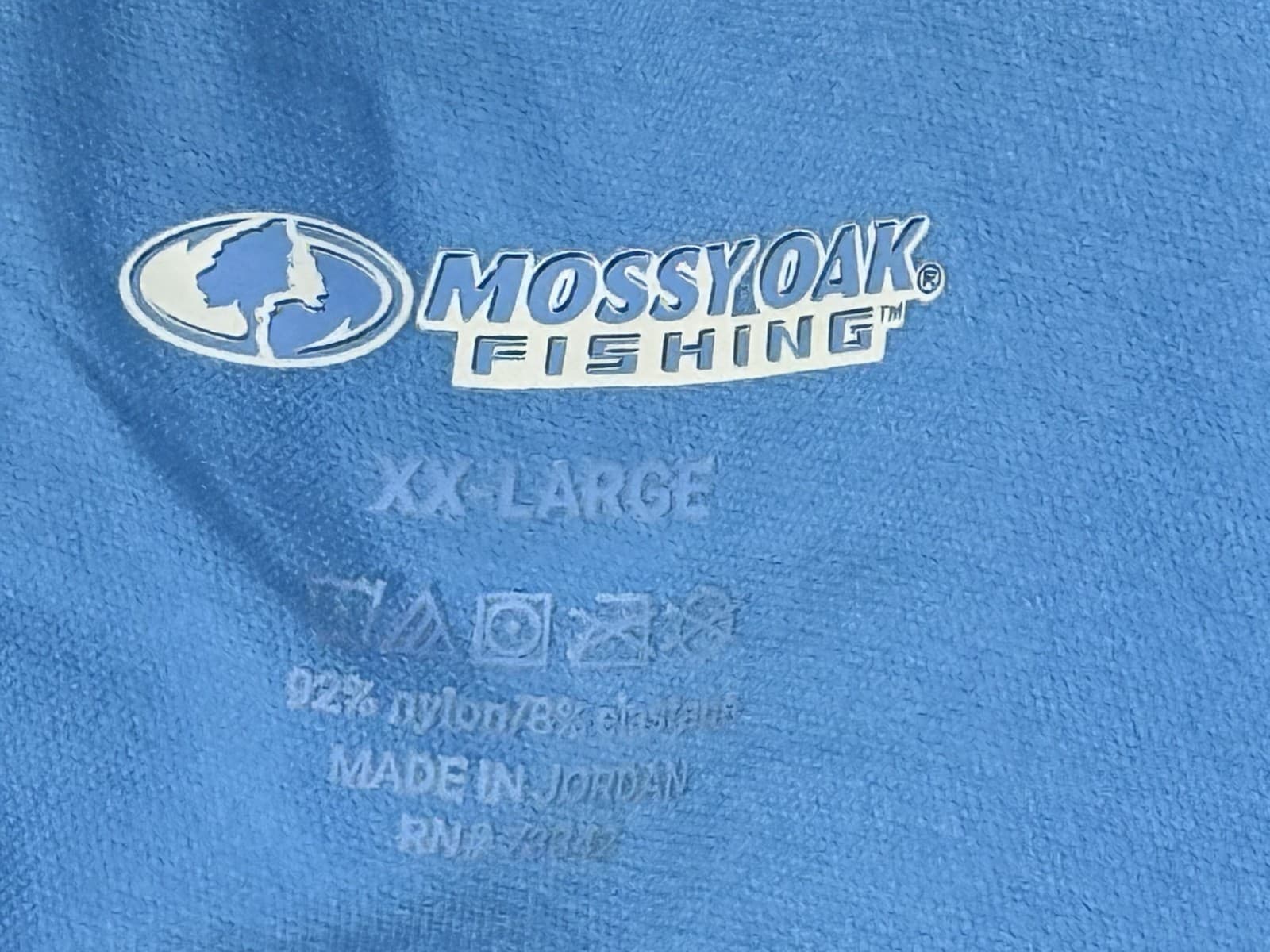 Mossy Oak Men’s Athletic Fishing Shorts Size XXL Blue Outdoor Summer - Thumbnail 7