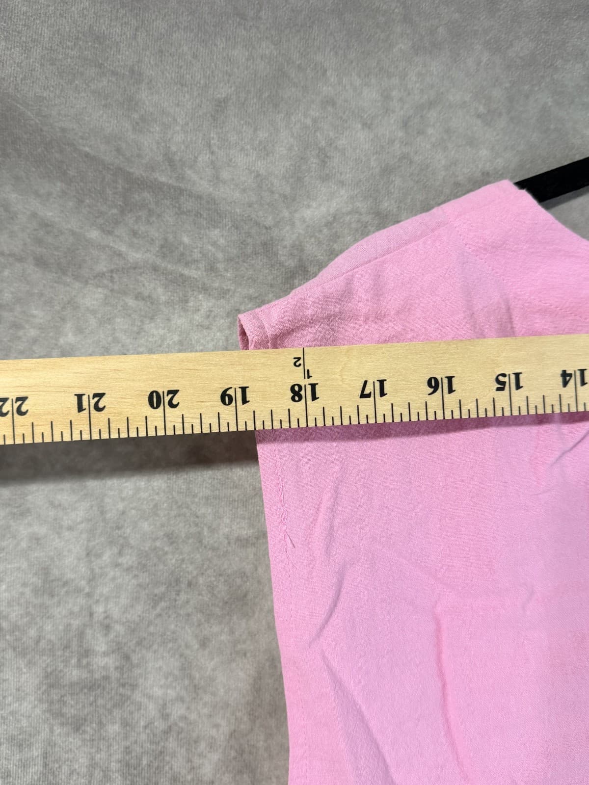 NW/oT Coofandy Pink Colored Sleeveless Tie front Men's Shirt XXL - Thumbnail 4