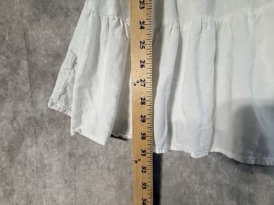 Raviva White Babydoll Dress Women’s Size M - Thumbnail 5