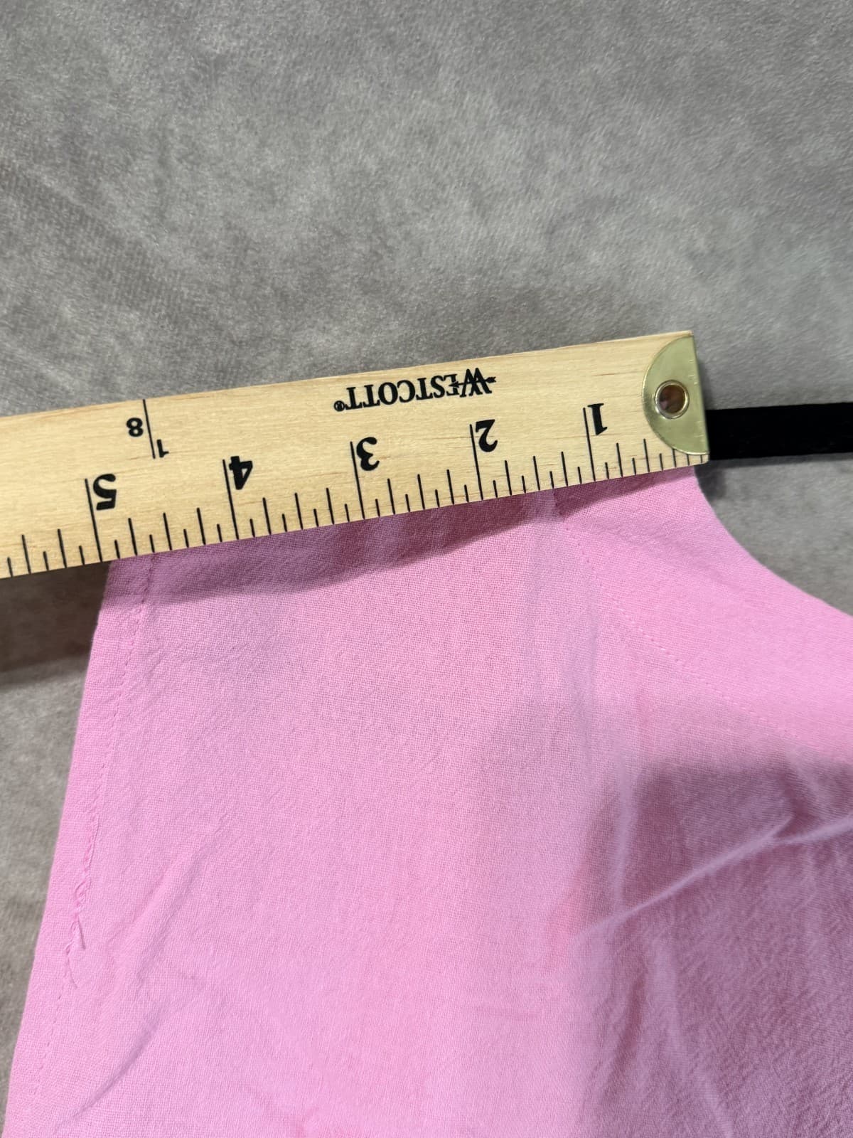 NW/oT Coofandy Pink Colored Sleeveless Tie front Men's Shirt XXL - Thumbnail 5