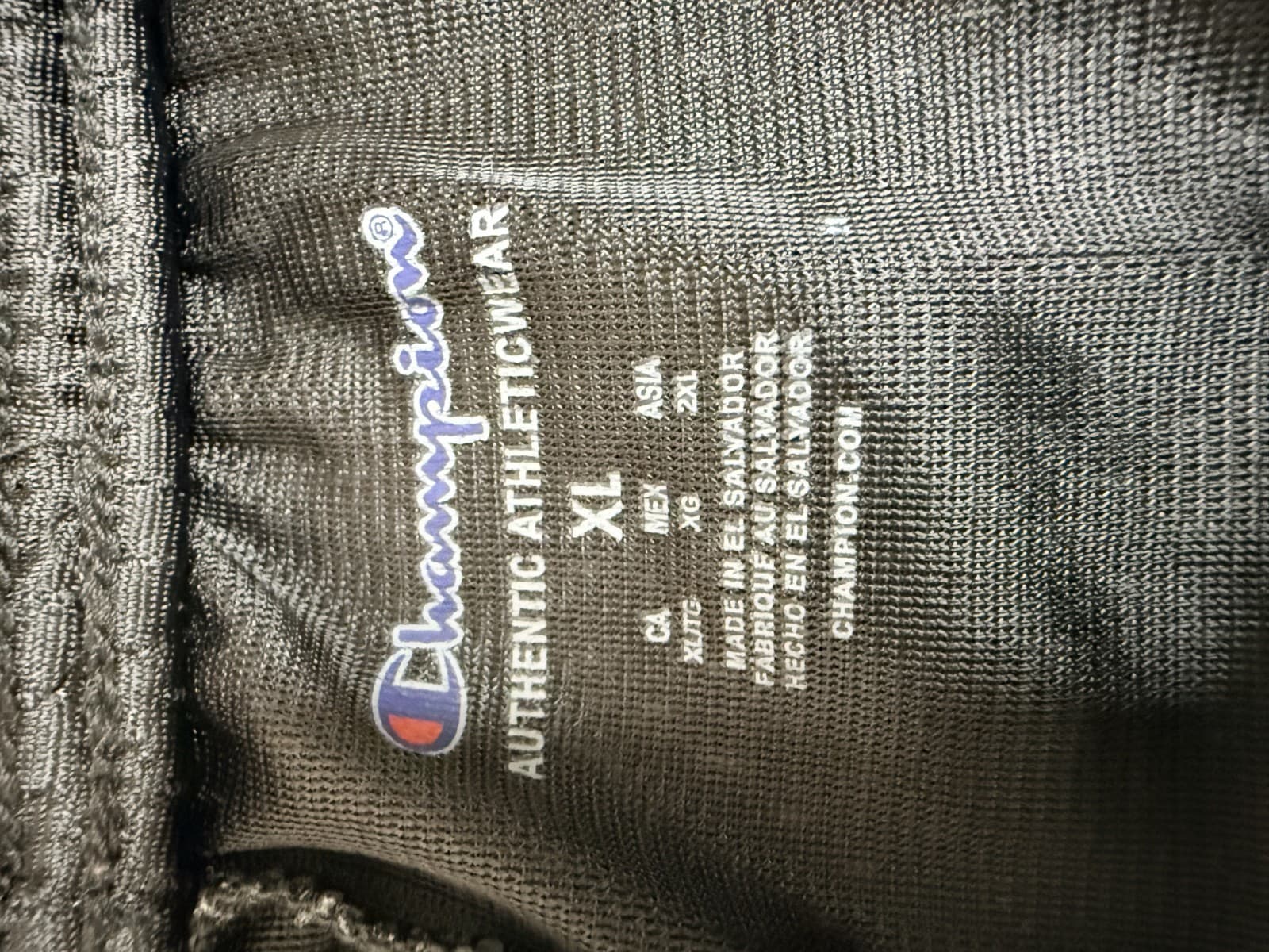 Champion Athletic Shorts XL Black - Thumbnail 6
