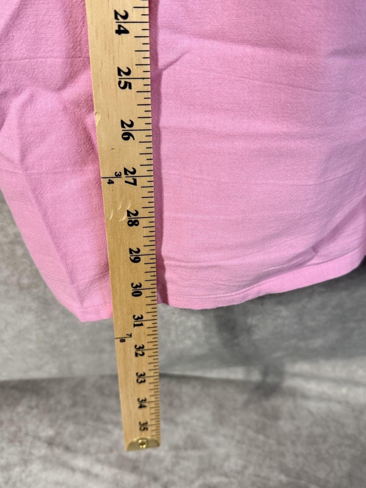 NW/oT Coofandy Pink Colored Sleeveless Tie front Men's Shirt XXL - Thumbnail 6