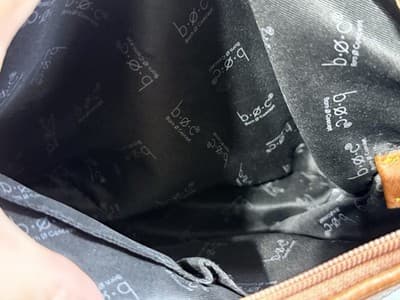 Boc Leather Purse. Black And Brown Gold Hardware - Thumbnail 8