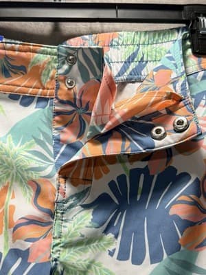 NWT Roxy Stretch Board Shorts Tropic Multi Color Size Large - Thumbnail 4