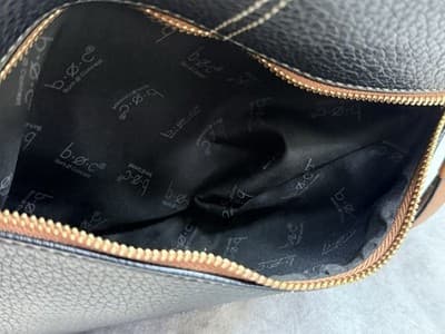 Boc Leather Purse. Black And Brown Gold Hardware - Thumbnail 7