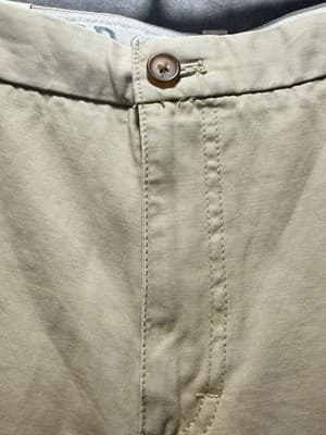 NWT IZOD Saltwater Chino Pants Khaki Straight Leg Metrix Fit 36x29 MSRP $58 - Thumbnail 5