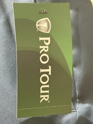 Pro Tour Men’s Shorts Size 44 Navy Gold Performance Stretch UPF 50 Moisture Wick - Thumbnail 4