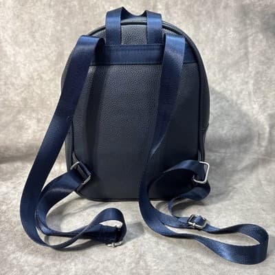 NAUTICA Brand ~ Navy Faux Leather ~ Backpack /Purse - Thumbnail 2
