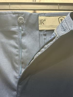 Pro Tour Men’s Shorts Size 44 Navy Gold Performance Stretch UPF 50 Moisture Wick - Thumbnail 2