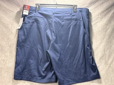 Pro Tour Men’s Shorts Size 44 Navy Gold Performance Stretch UPF 50 Moisture Wick - Thumbnail 7