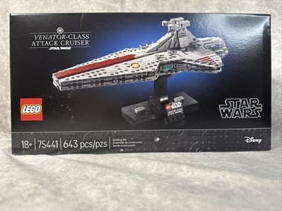 LEGO Star Wars Venator-Class Attack Cruiser Building Set for Adults, 75441, 18+ - Thumbnail 5