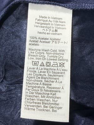 NWT J Crew Wide Leg Elastic Waist Navy Pants - Thumbnail 4