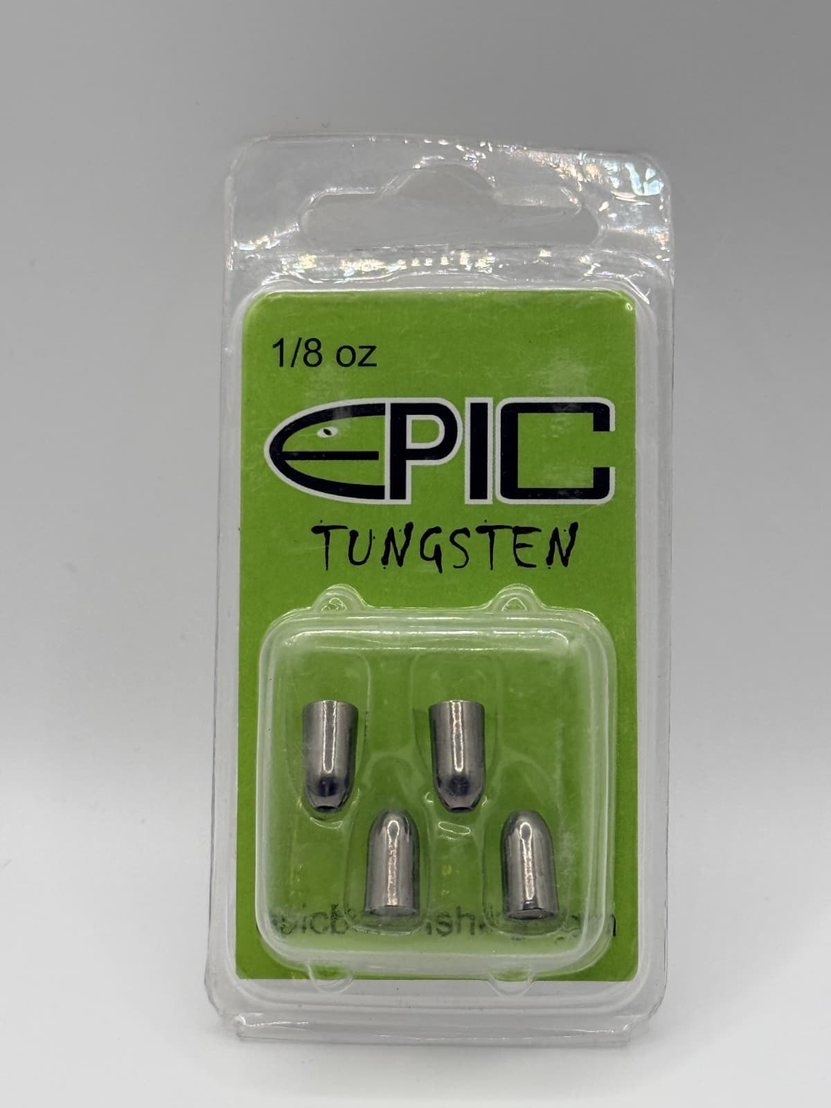 Epic Tungsten Weights Worm Silver Various Sizes - Thumbnail 2
