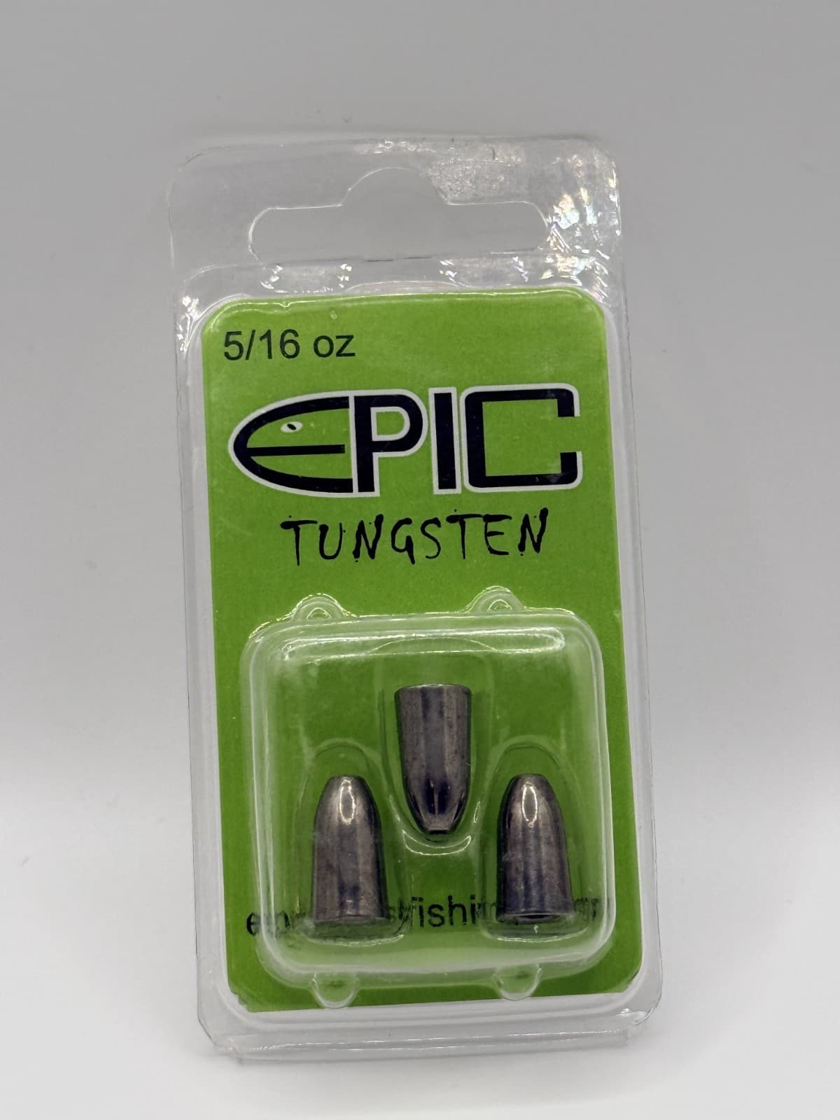 Epic Tungsten Weights Worm Silver Various Sizes - Thumbnail 4