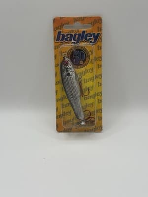 Bagley P-SPM2-BS MIGHTY MINNOW TAIL SPIN Red Hooks - Thumbnail 4