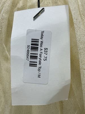 En Merci Today Was A Fairytale Top NWT Size Medium - Thumbnail 4