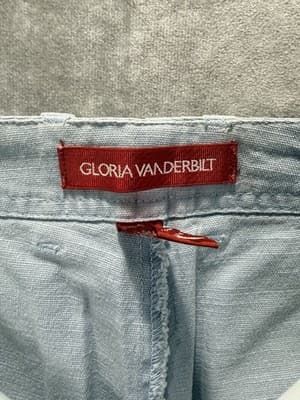 NWT Gloria Vanderbilt Gray Capri Women’s Size 12 Stretch - Thumbnail 3