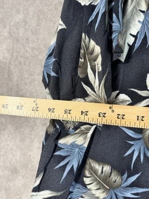 Vintage Pierre Cardin Hawaiian Camp Shirt Men’s S 3XLT Tropical Palms Button Up - Thumbnail 6