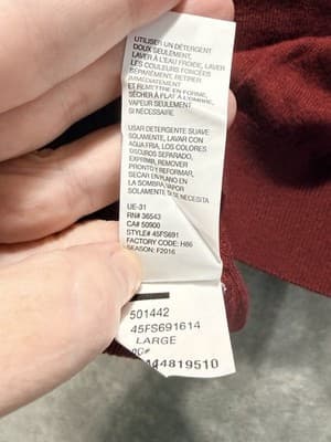 NWT IZOD Men’s Sleeveless Fieldhouse Sweater Red Dahlia Size Large - Thumbnail 7