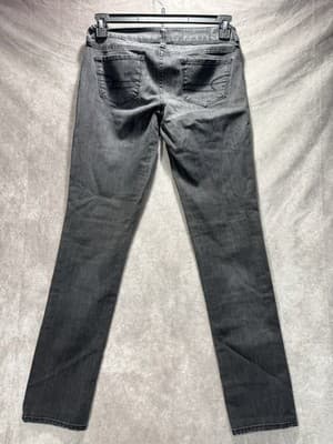 American Eagle Faded Black Stretch Skinny Jeans Women’s Size 2 - Thumbnail 2