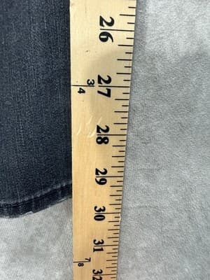 American Eagle Faded Black Stretch Skinny Jeans Women’s Size 2 - Thumbnail 3