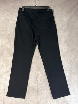 NWT Gloria Vanderbilt Amanda Slimming Jeans Coal Black Women’s Size 14 - Thumbnail 3
