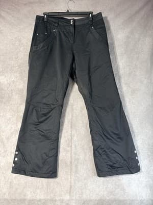 Obermeyer Women's Malta Snow Pants Size 18 Ski Outdoor Black Style 115AABC - Thumbnail 3