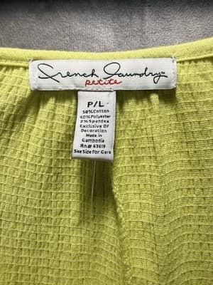 French Laundry Petite Yellow Women’s Too P/L - Thumbnail 3