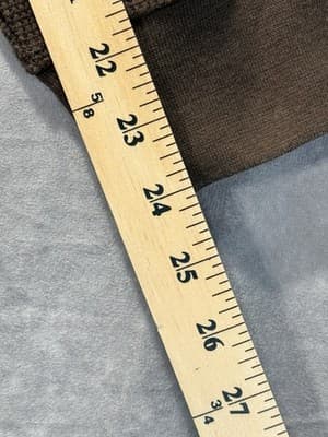Knockout Jeans Men’s Brown Waffle Knit Thermal Size XL Pullover Streetwear - Thumbnail 6